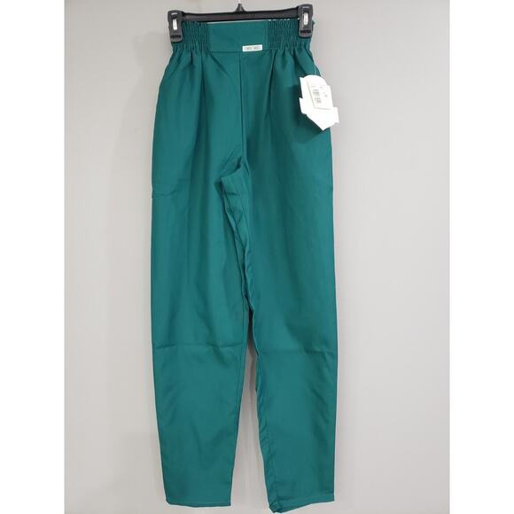 Cherokee Perfect Stretch Womens Pull-On Scrub Pants‎ XS HUNTER GREEN NEW - Picture 3 of 5